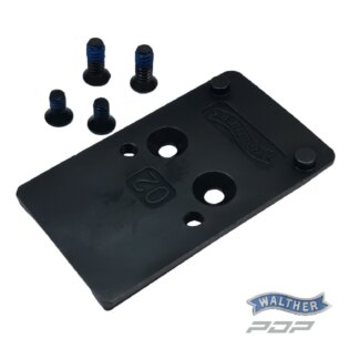 Walther® PDP GEN2 Optics Adapter Plate No. 02 for Trijicon RMR, Holosun, Riton & Axion