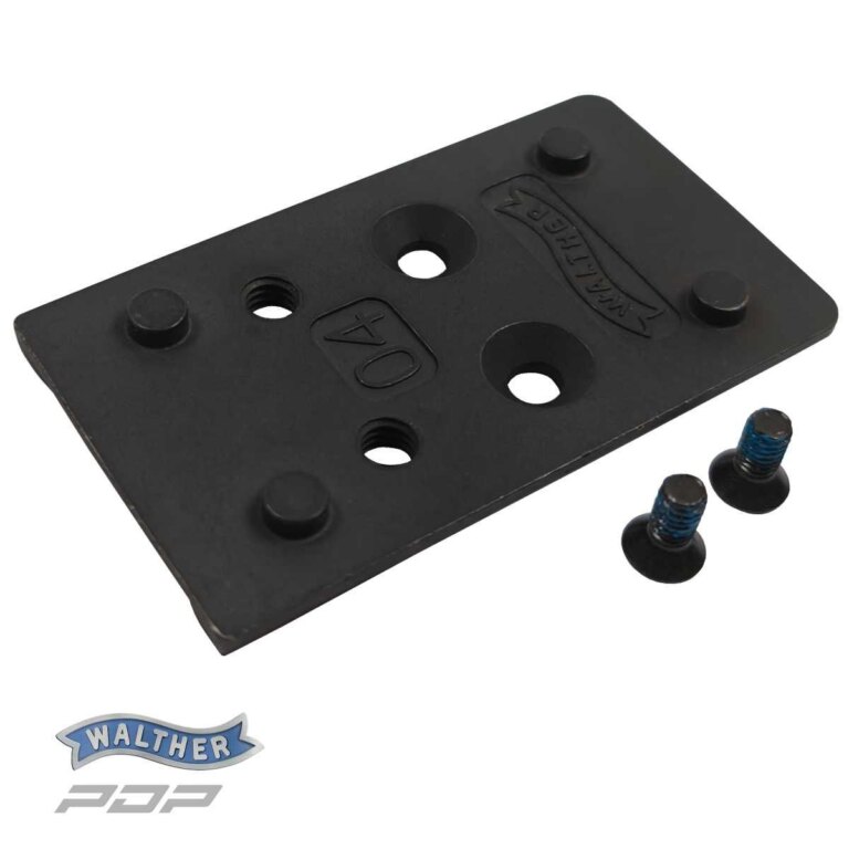 Walther® PDP GEN2 Optics Adapter Plate No. 04 for Leupold DeltaPoint, Shield & SIG Romeo Zero