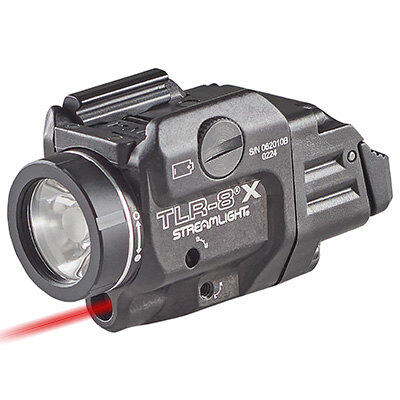 Weapon LED lamp TLR-8A / red laser Streamlight®