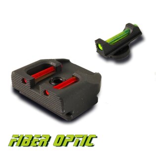 Zendl light-guiding sights for Walther® PPQ, P99, PPS pistols